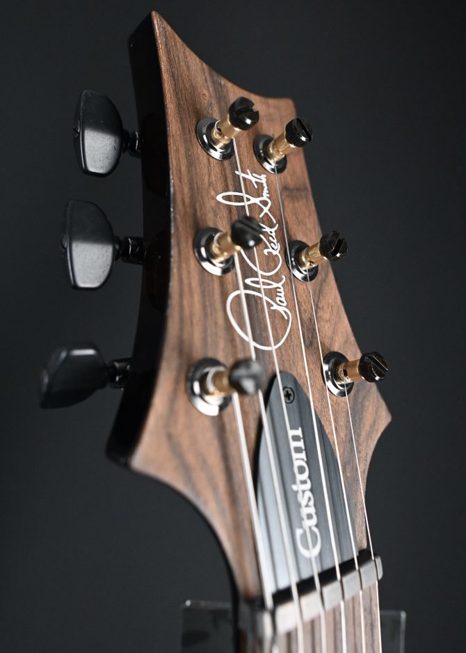 PRS Custom 24-08 Semi-Hollow 10-Top Slate Smokeburst #496