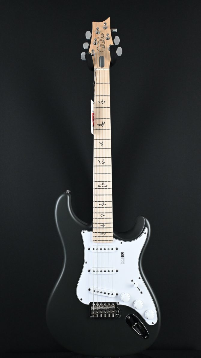PRS Silver Sky Maple Faded Black Tee Satin #898