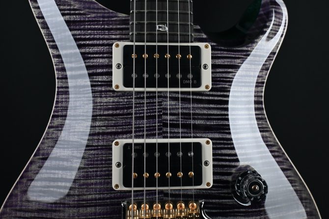 PRS Custom 24 10-Top Aurora Borealis w/ Green Back #504