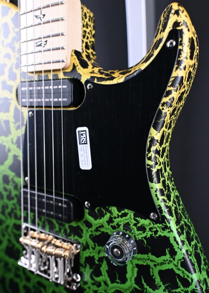 PRS NF 53 Sprayers Choice Satin Green Crackle Fade #033