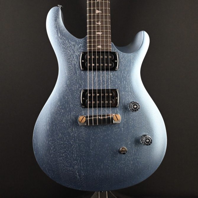 PRS SE CE 24 Standard Satin Stoptail Ice Blue Metallic #850