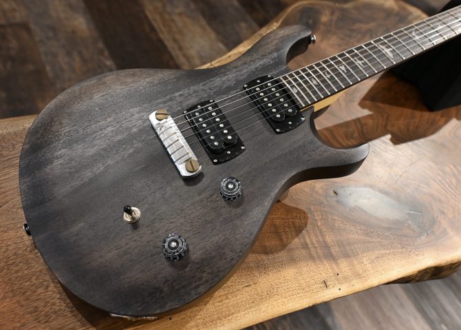 PRS SE CE 24 Standard Satin Stoptail Charcoal #118