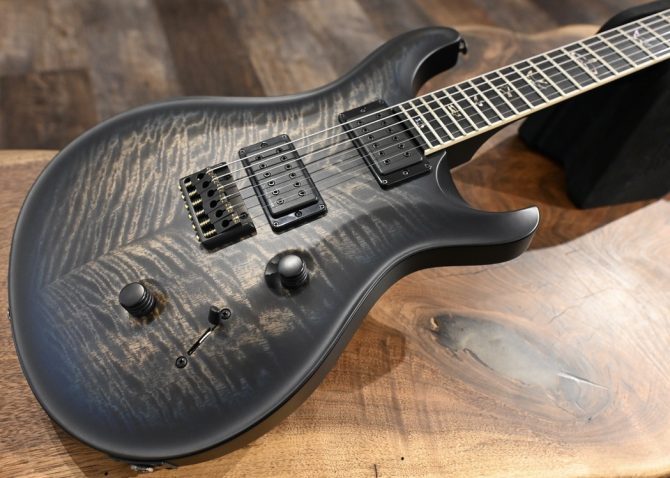 PRS Mark Holcomb Signature Holcomb Wraparound Blue Burst #036