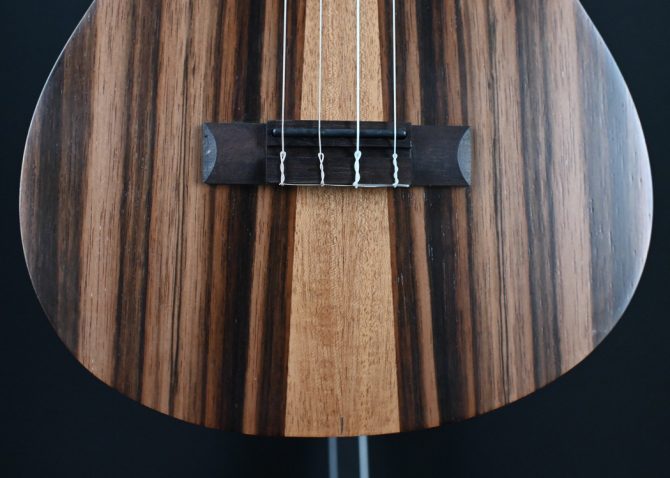Kala Amara Tri-Top Baritone Ukulele w/ Cutaway & EQ #504