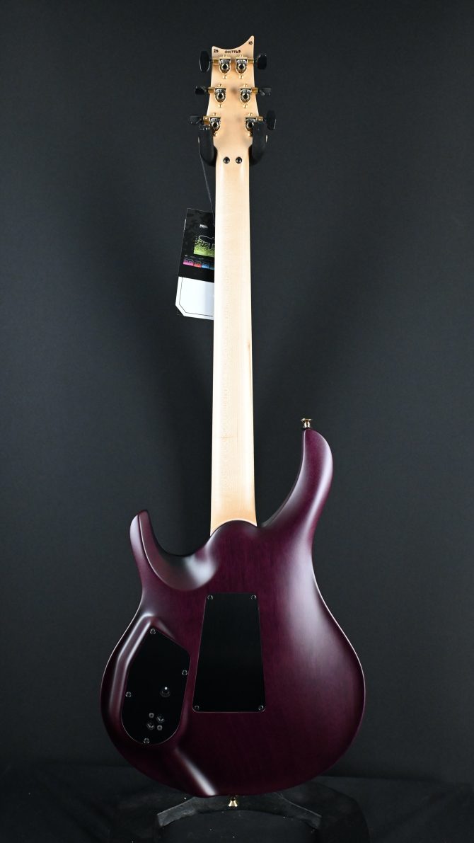 PRS Chleo Limited Edition Herman Li Signature Charcoal Purple Wraparound Burst #763