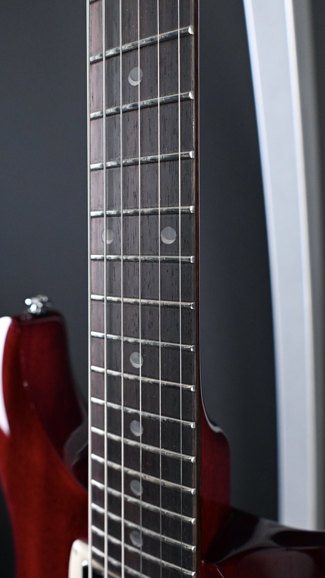PRS SE DGT Standard Vintage Cherry w/ Moons #026