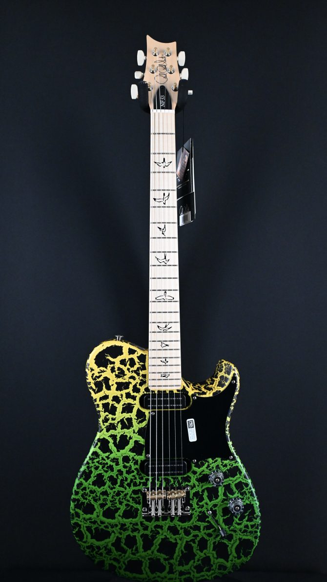 PRS NF 53 Sprayers Choice Satin Green Crackle Fade #033
