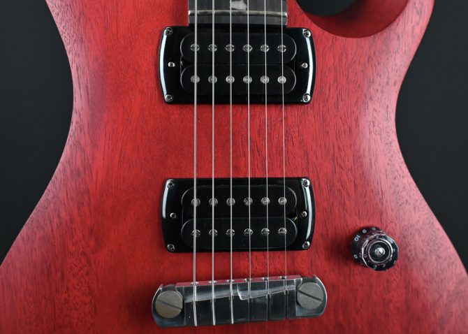 PRS SE CE 24 Standard Satin Stoptail Vintage Cherry #073