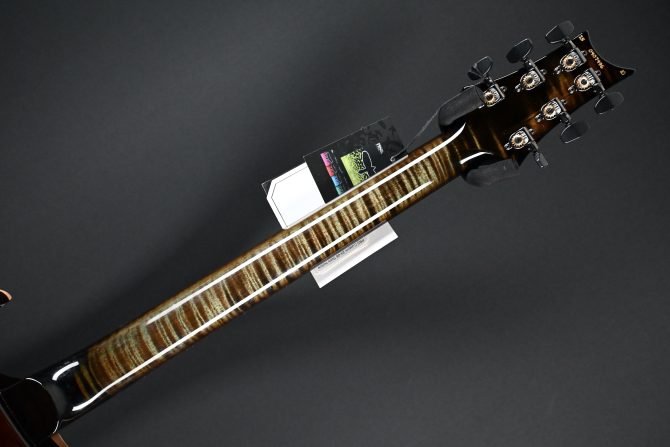 PRS Custom 24-08 Semi-Hollow 10-Top Slate Smokeburst #496