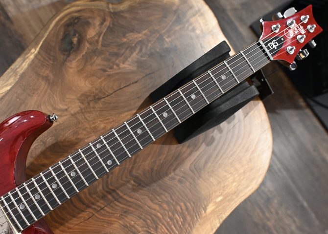 PRS SE DGT Standard Vintage Cherry w/ Moons #026