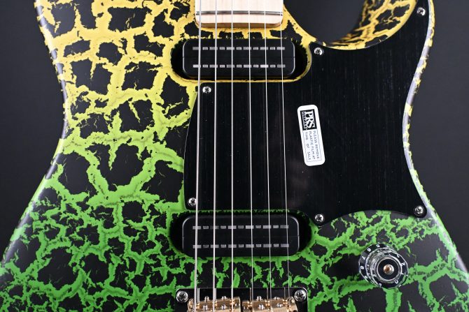 PRS NF 53 Sprayers Choice Satin Green Crackle Fade #033