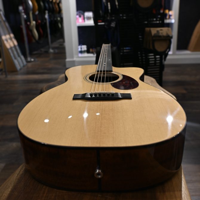 Eastman E1OMCE-DLX Deluxe Natural Orchestra Model #490