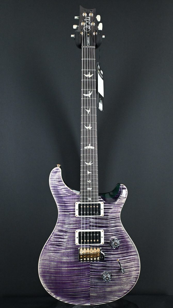 PRS Custom 24 10-Top Aurora Borealis w/ Green Back #504