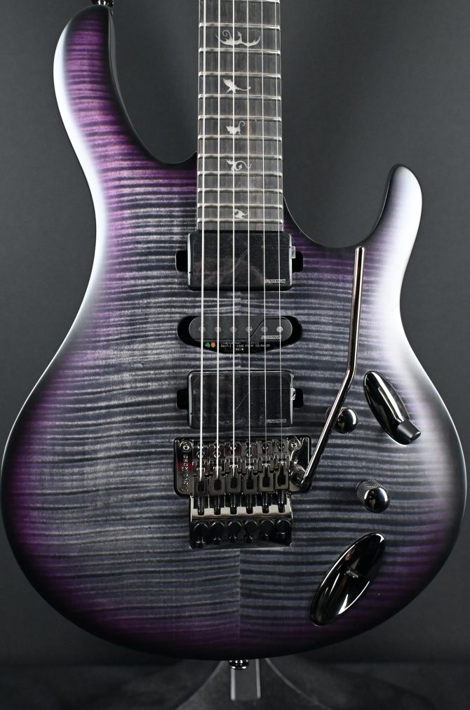 PRS SE Chleo Charcoal Purple Burst Herman Li Signature #130