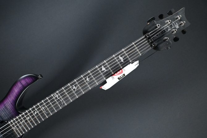 PRS SE Chleo Charcoal Purple Burst Herman Li Signature #130