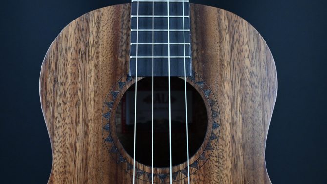 Kala KA-TEAK-B Teak Baritone Ukulele #501