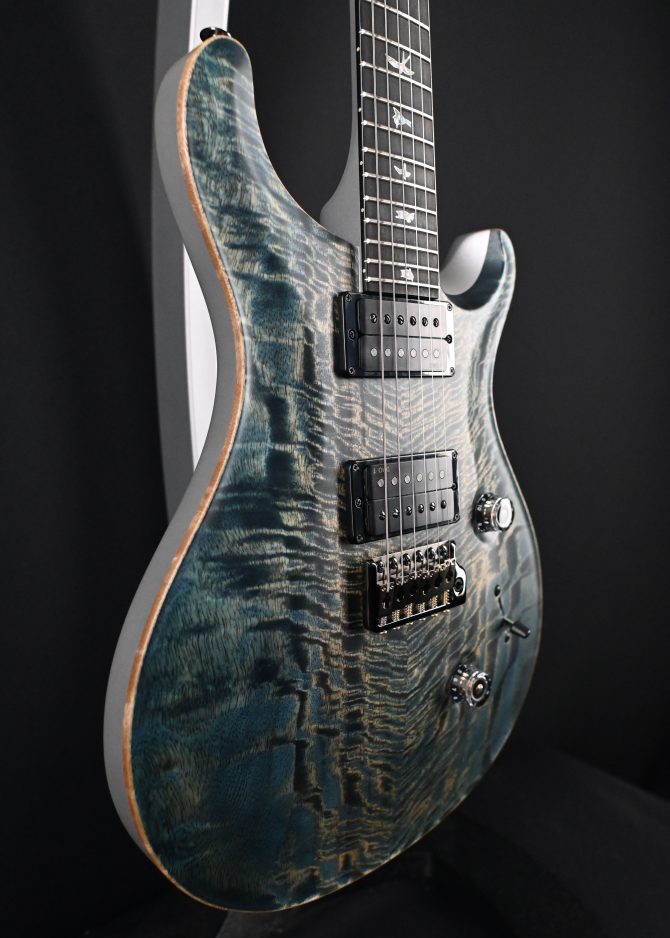 PRS 40th Anniversary Custom 24 Satin Limited Edition Faded Whale Blue w/ Silver Back #605