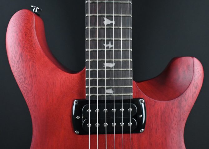 PRS SE CE 24 Standard Satin Stoptail Vintage Cherry #073