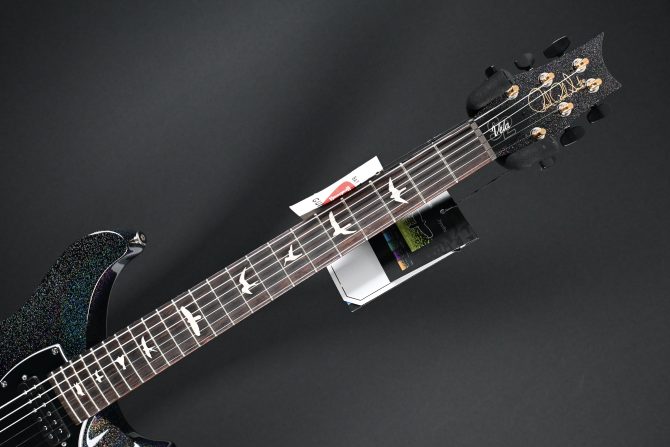 PRS Custom 24-08 Semi-Hollow 10-Top Slate Smokeburst #496