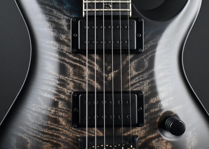 PRS Mark Holcomb Signature Holcomb Wraparound Blue Burst #036