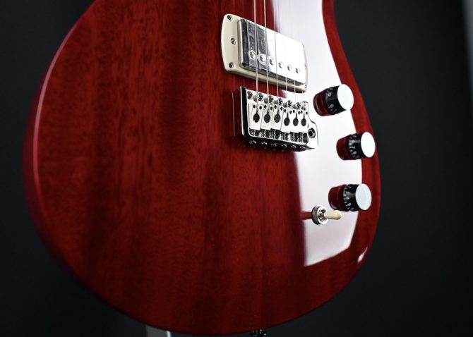 PRS SE DGT Standard Vintage Cherry w/ Moons #026
