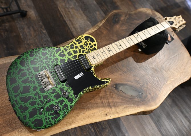 PRS NF 53 Sprayers Choice Satin Green Crackle Fade #033