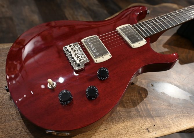 PRS SE DGT Standard Vintage Cherry w/ Moons #026