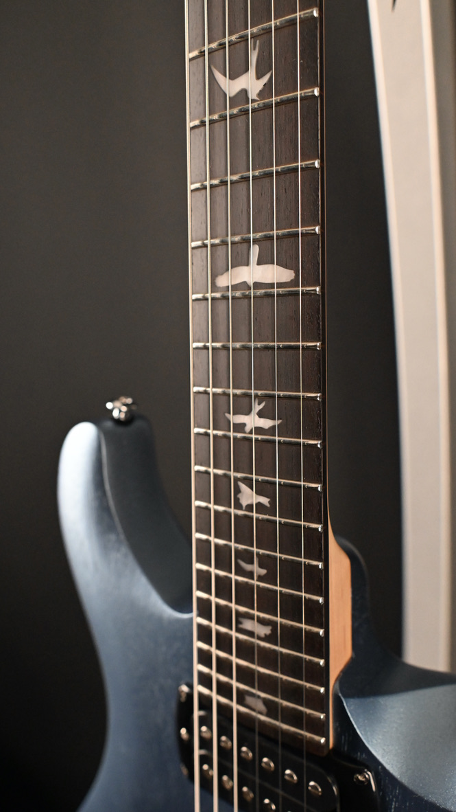 PRS SE CE 24 Standard Satin Stoptail Ice Blue Metallic #850