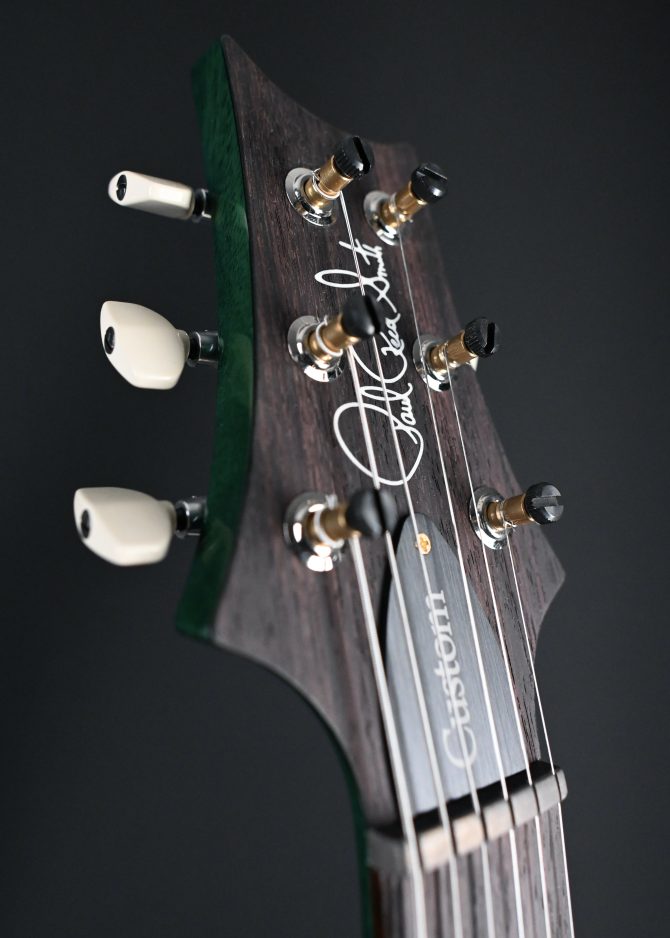 PRS Custom 24 10-Top Aurora Borealis w/ Green Back #504