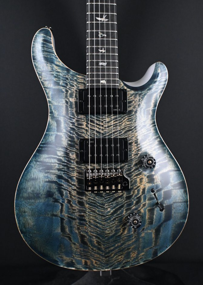 PRS 40th Anniversary Custom 24 Satin Limited Edition Faded Whale Blue w/ Silver Back #605