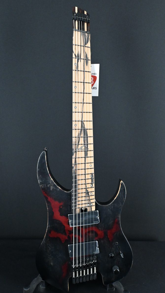 Legator G7FX-BW Black Widow 7-String Multi-Scale Guitar #902