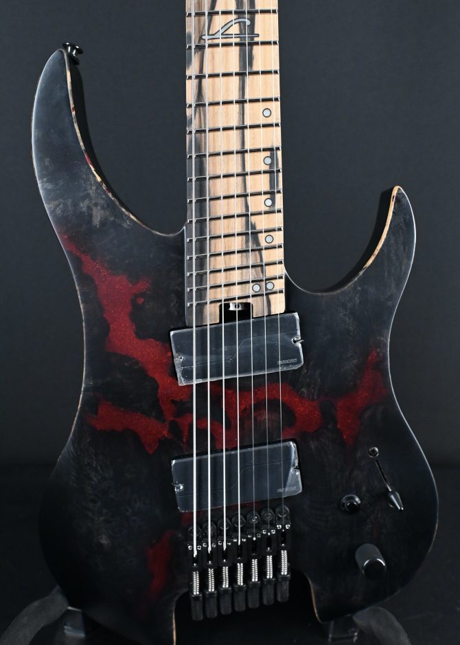 Legator G7FX-BW Black Widow 7-String Multi-Scale Guitar #902