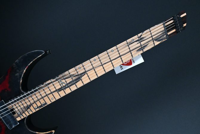 Legator G7FX-BW Black Widow 7-String Multi-Scale Guitar #902