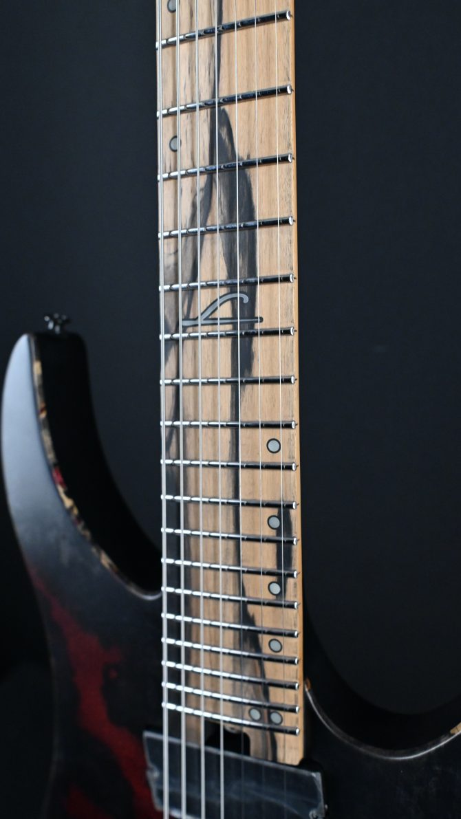 Legator G7FX-BW Black Widow 7-String Multi-Scale Guitar #902