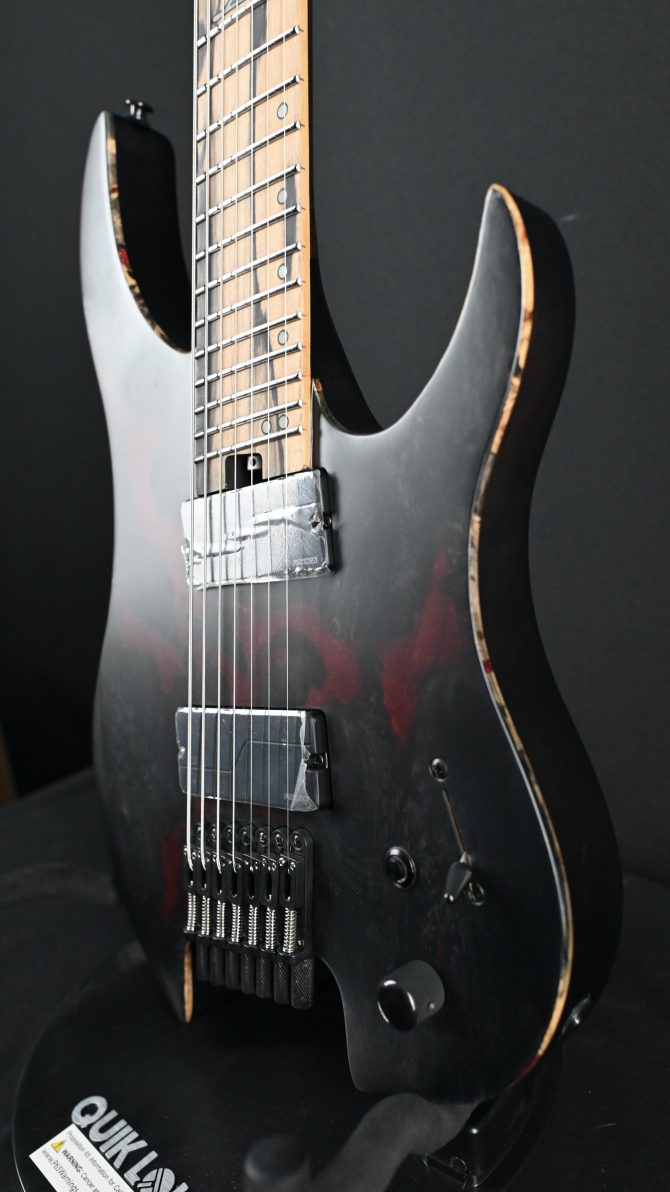 Legator G7FX-BW Black Widow 7-String Multi-Scale Guitar #902