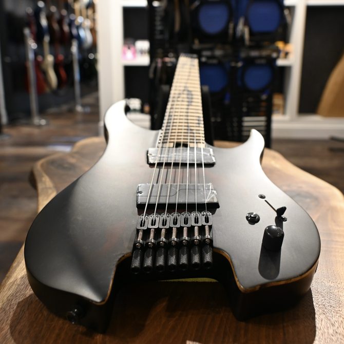 Legator G7FX-BW Black Widow 7-String Multi-Scale Guitar #902