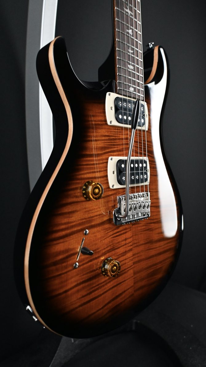 PRS SE Custom 24 "Lefty" Black Gold Sunburst #407
