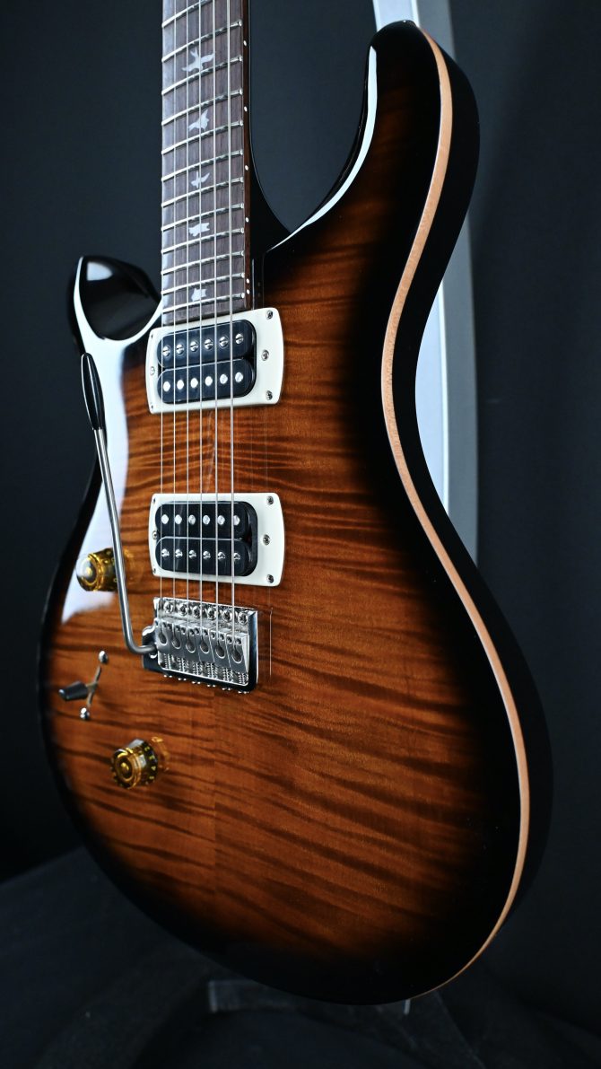PRS SE Custom 24 "Lefty" Black Gold Sunburst #407