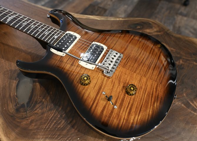 PRS SE Custom 24 "Lefty" Black Gold Sunburst #407