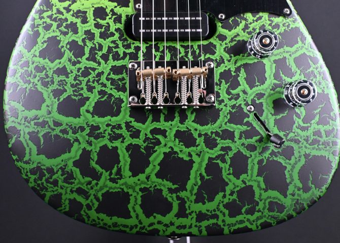 PRS NF 53 Sprayers Choice Satin Green Crackle Fade #033