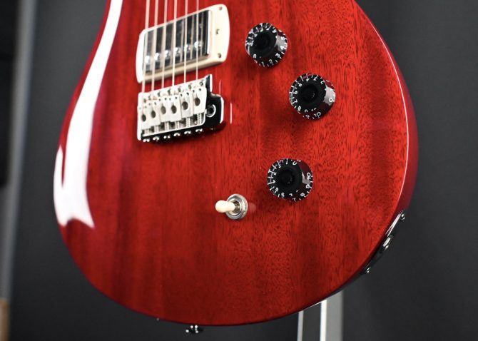 PRS SE DGT Standard Vintage Cherry w/ Moons #026
