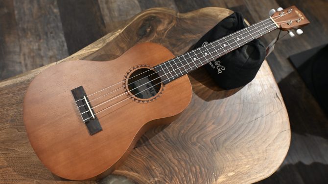 Kala KA-15B Satin Mahogany Baritone Ukulele #506