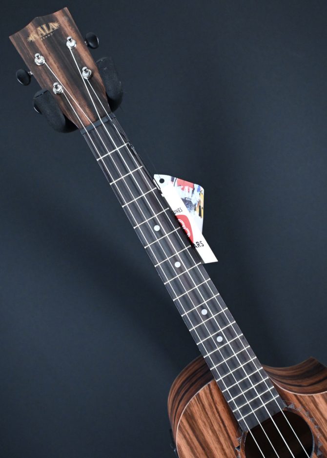Kala Amara Tri-Top Baritone Ukulele w/ Cutaway & EQ #504