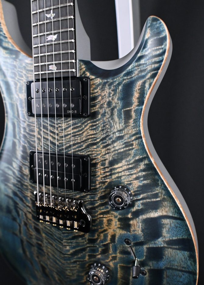 PRS 40th Anniversary Custom 24 Satin Limited Edition Faded Whale Blue w/ Silver Back #605