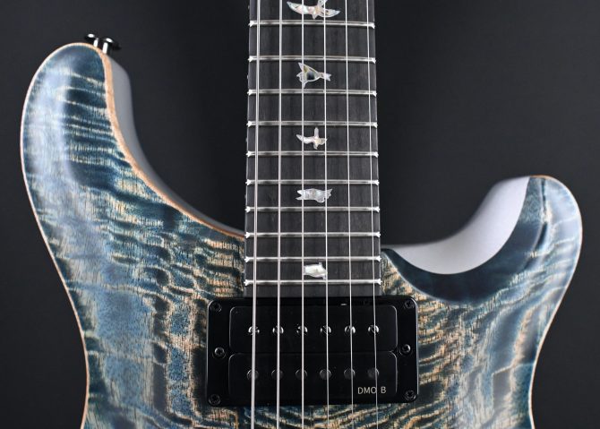 PRS 40th Anniversary Custom 24 Satin Limited Edition Faded Whale Blue w/ Silver Back #605