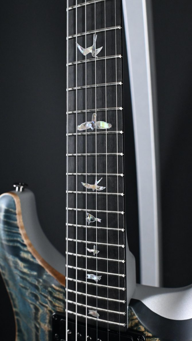 PRS 40th Anniversary Custom 24 Satin Limited Edition Faded Whale Blue w/ Silver Back #605