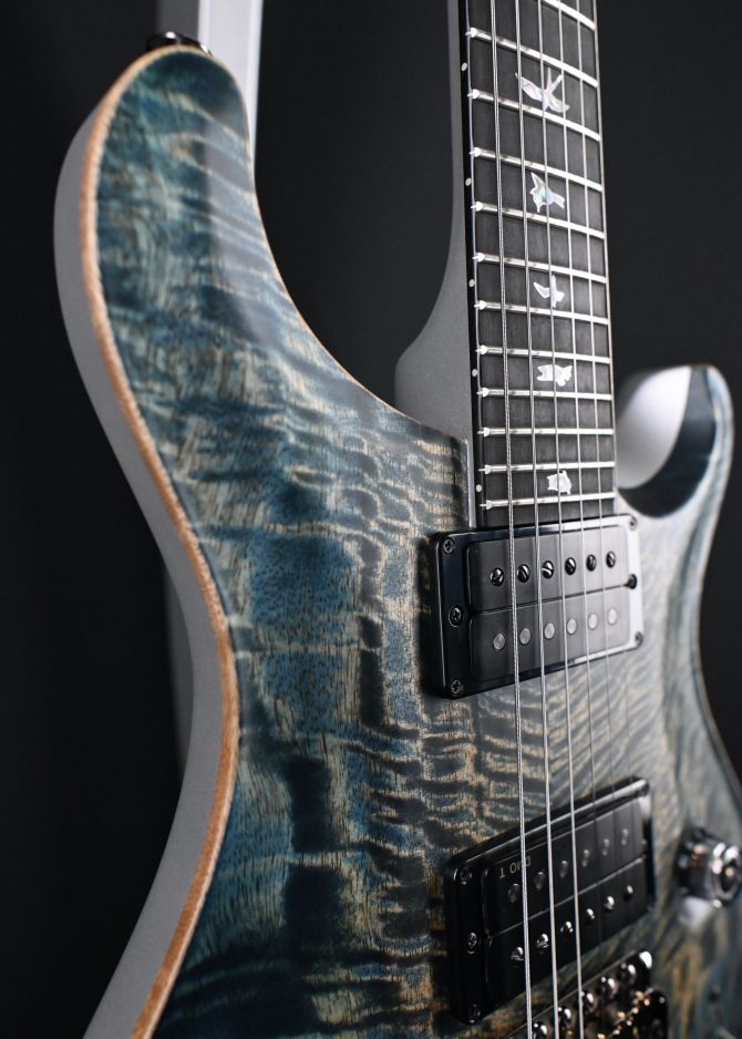 PRS 40th Anniversary Custom 24 Satin Limited Edition Faded Whale Blue w/ Silver Back #605