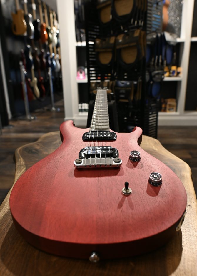 PRS SE CE 24 Standard Satin Stoptail Vintage Cherry #073
