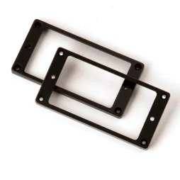 PRS SE Humbucker Pickup Rings (Set of 2) Straight, Black (Tremolo)