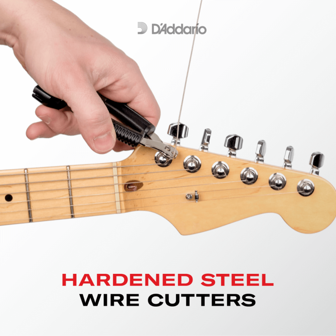 D'Addario Pro-Winder, Black String Winder w/ Clips